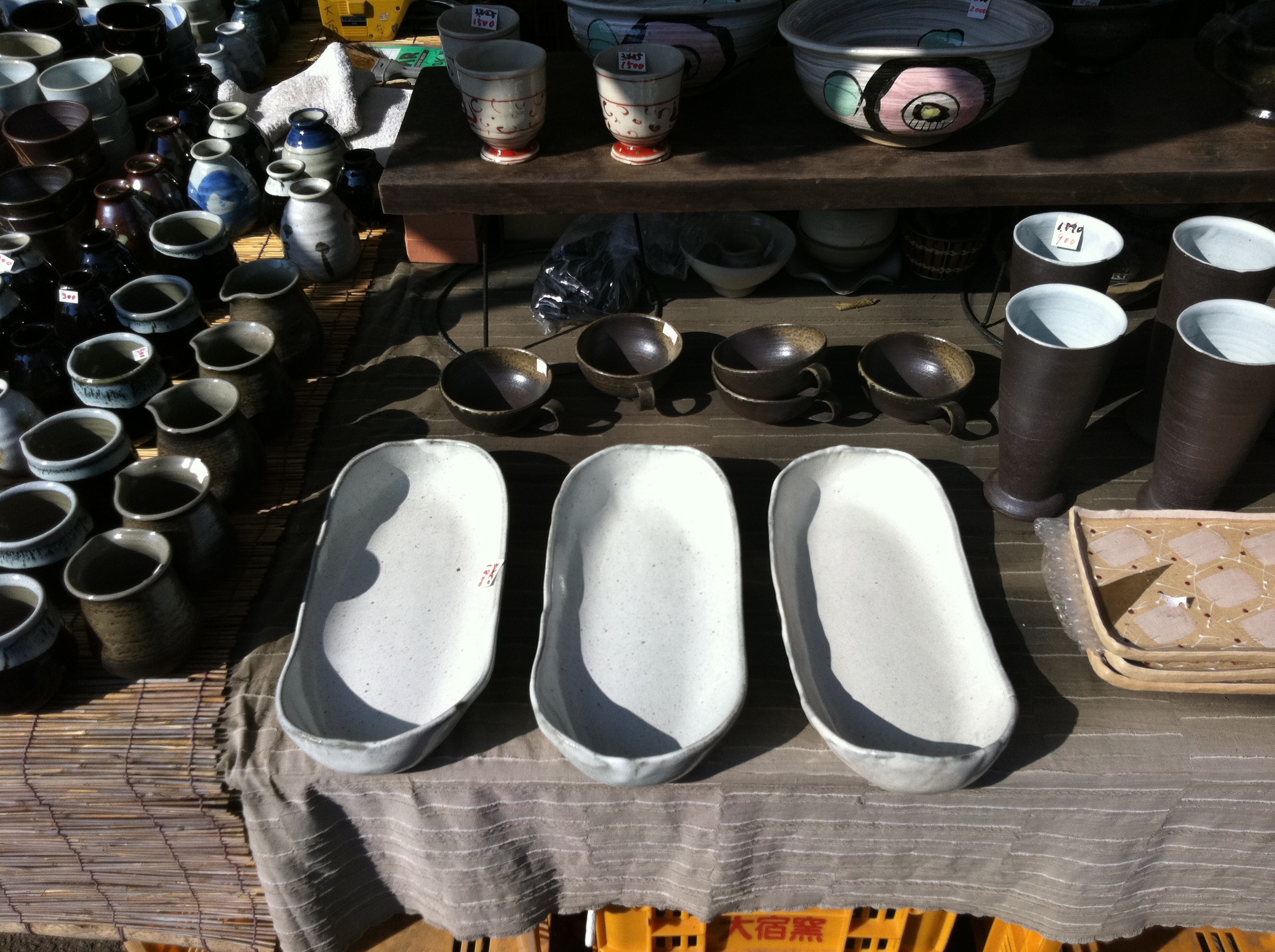 Mashiko pottery