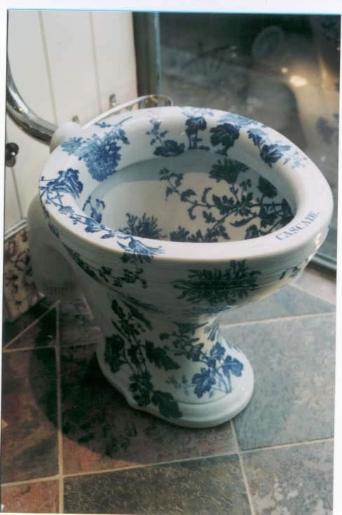 transferware toilet